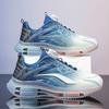 Men's Shoes 2025 Summer New Rotating Button Mesh Breathable Sports Shoes Medium and Large Children and Adolescents Air Cushion Dad Shoes