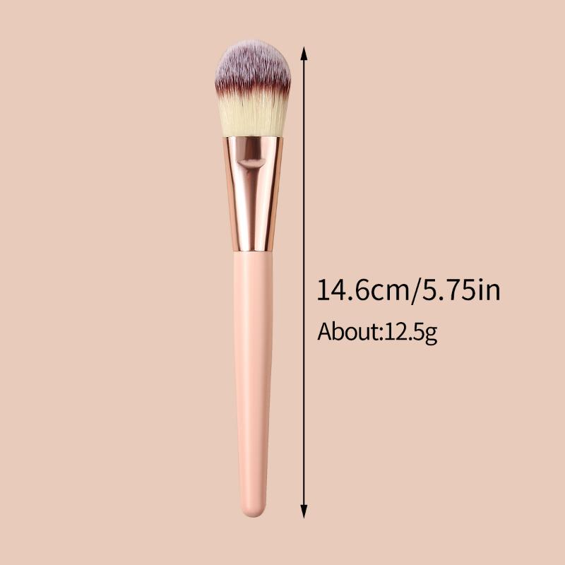 Woman Cosmetic Tool Wooden Handle Facial Mask Brush Makeup Brush Multifunction Diy Facial Foundation Cosmetic