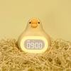 CLEAYODO Duck-Shaped Multifunctional Night Light Alarm Clock [Smart Connectivity  Super Long Battery Life]  Super Long-Lasting 60-Day Battery Life 
