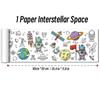 Rollo de papel para colorear de 90 cm con diseño de animales para niños, ideal para rellenar con colores, grafiti, recortes de papel, pintura, material educativo escolar.
