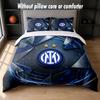 Borussia Dortmund Design Bed Bedding Set 1 Duvet Cover + 2 Pillowcases Soft Breathable Household Bed Linens