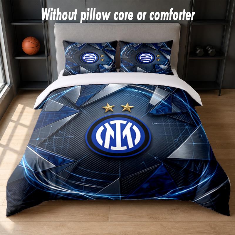 Borussia Dortmund Design Bed Bedding Set 1 Duvet Cover + 2 Pillowcases Soft Breathable Household Bed Linens