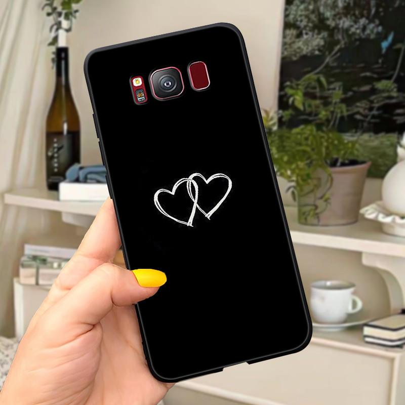 For Samsung Galaxy S8 S8 Plus Phone Case Slim Cute Back Silicone TPU Soft Cover case For Samsung S8 S 8 plus cases S8Plus Coque