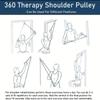 Wear-resistant Shoulder Pulley Convenient Cervical Spine Training Pulley  Exercise