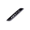 2Pcs 3D ABS 4Matic 4 Matic+ Letter Word Emblem 4Matic Car Fender Logo Stickers Rear Trunk Tailgate Decals Badge Car Accessories