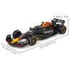 Bburago 1:24 2024 F1 Oracle Red Bull Racing #1 Max Verstappen #11 Sergio Perez Precision Model Car Model Collection Gift Toy