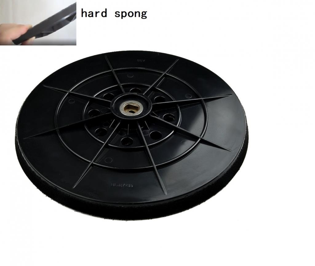 1 Pcs Sanding Disc 8-hole ABS+spong Hard Spong/soft Spong