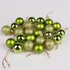 24 Pcs/Set Decorative Xmas Bauble Delicate Balls Decorations Xmas Tree Pendants