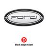 Auto Replacement Parts 9.5cm 11.5cm 13cm ABS Front Hood Rear Trunk Emblem Badge For Ford Focus Mondeo Ranger Fiesta Escape Kuga