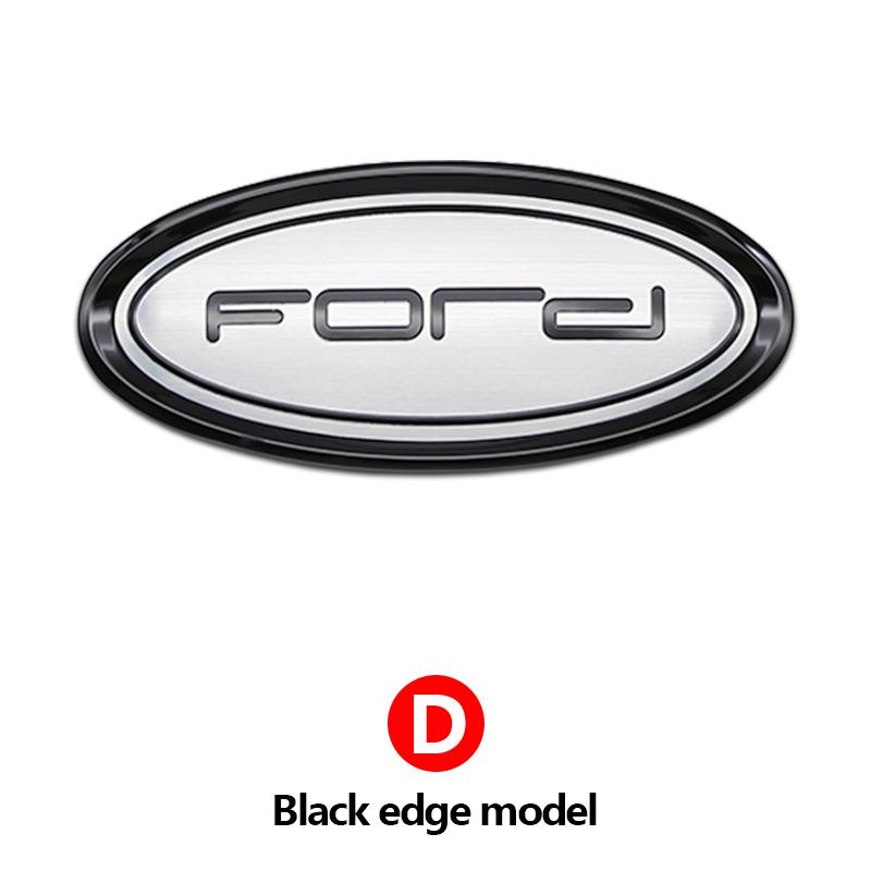 Auto Replacement Parts 9.5cm 11.5cm 13cm ABS Front Hood Rear Trunk Emblem Badge For Ford Focus Mondeo Ranger Fiesta Escape Kuga
