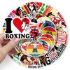 50 Boxen Sport Graffiti Aufkleber Personalisierte Cartoon Sport Dekorative Wasserbecher Koffer Skateboard Aufkleber
