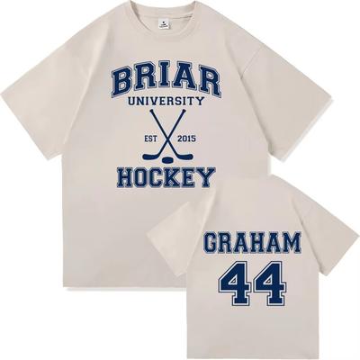 Graham 44 22 Design T-Shirts Off Campus TV-Serie T-Shirt Sommer Baumwolle Bequem Damen T-Shirts Locker Mode Rundhals Unisex T-Shirts