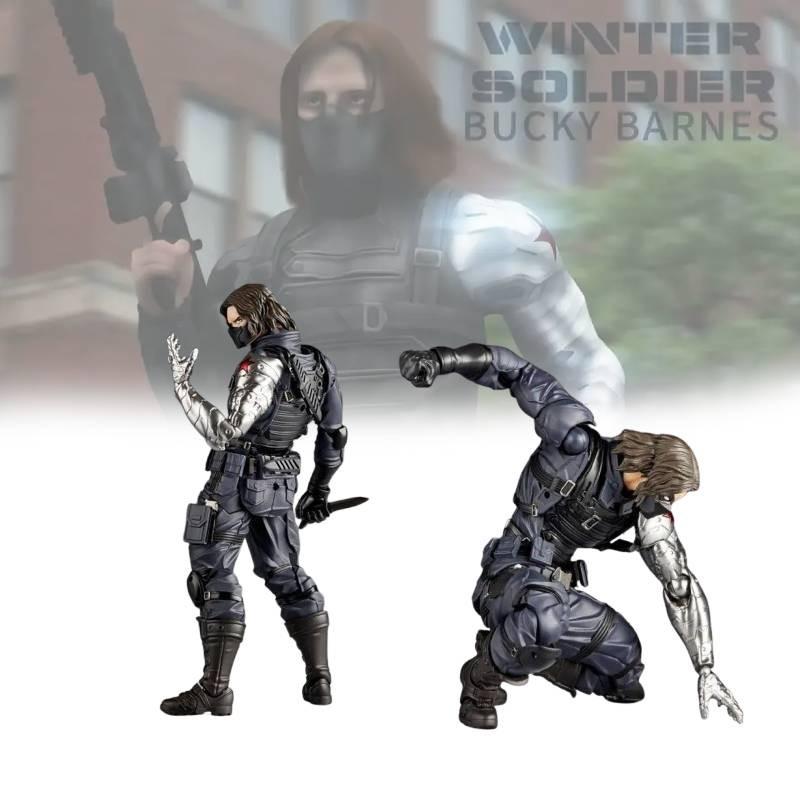 High Quality Pvc Marvel Winter Soldier Perfect Killer Action Figure With Poseable Design