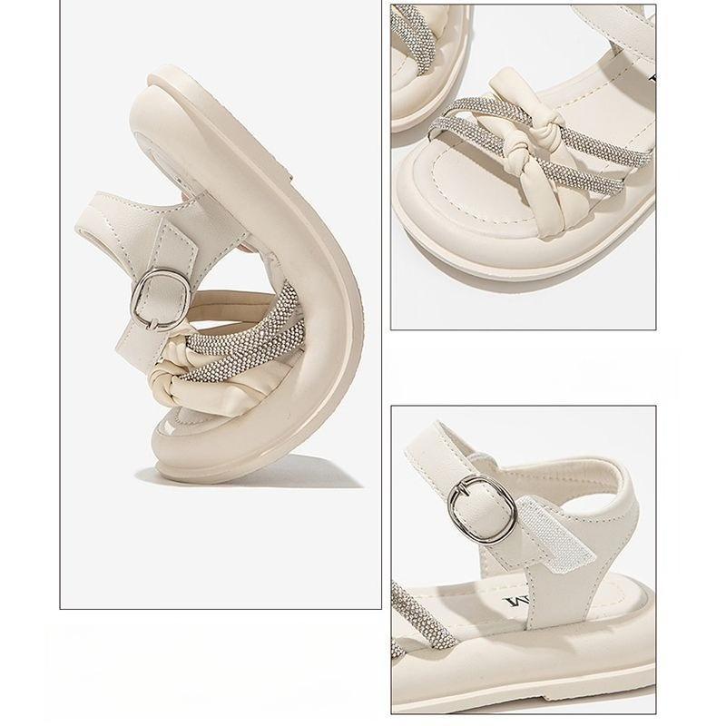 Nové letní nezbytnosti - Dívčí princeznovské sandály - Módní sandály s měkkou podrážkou pro větší děti, malé děti a miminka