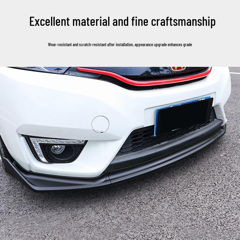 2014-2017 Fit Front Lip & RS Rear Spoiler Kit: Includes Rear Bumper & Diffuser