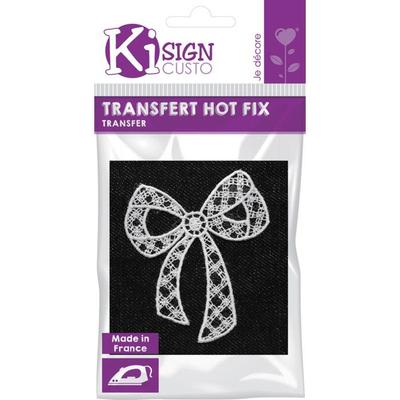 Ki-Sign - Iron-on Lace Transfer Knot 8x6cm