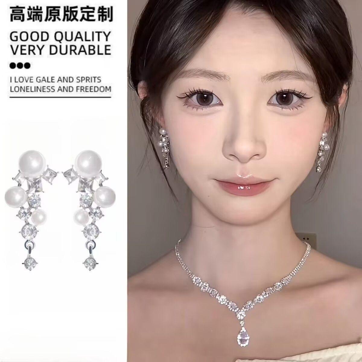 

Приморский отпуск лепестковые серьги-цветы милый темперамент высококлассные серьги квадратное лицо бахрома нежные серьги