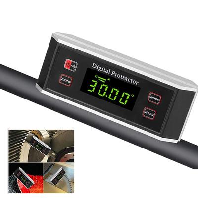 Digital Level Angle Finder Inclinometer with V-Groove Magnetic Base With Alarm Function Backlight Box 0.2 Degree Accuracy Level