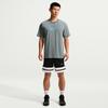 Nike T Shirts Men's Gray Crew Neck Moderate