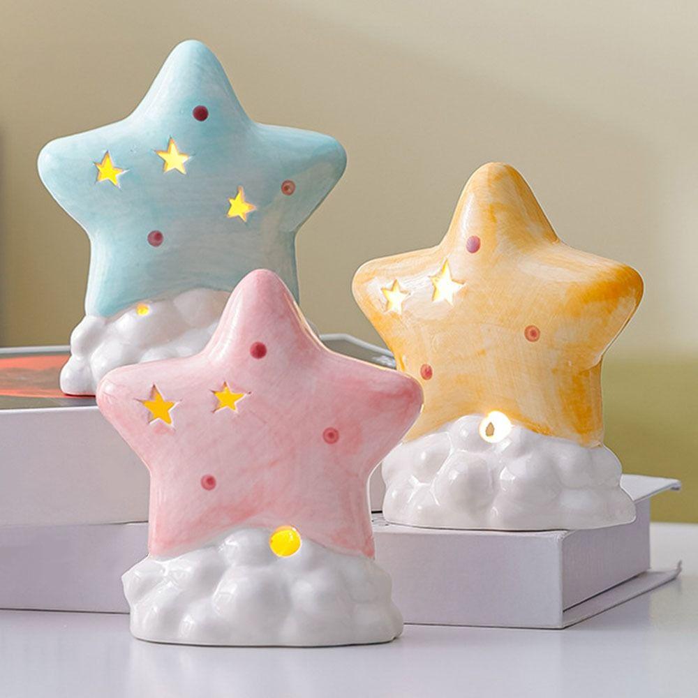 Star-Shaped Star Night Lamp Creative Decor Lamp Delicate Sleeping Lamp Indoor Decor