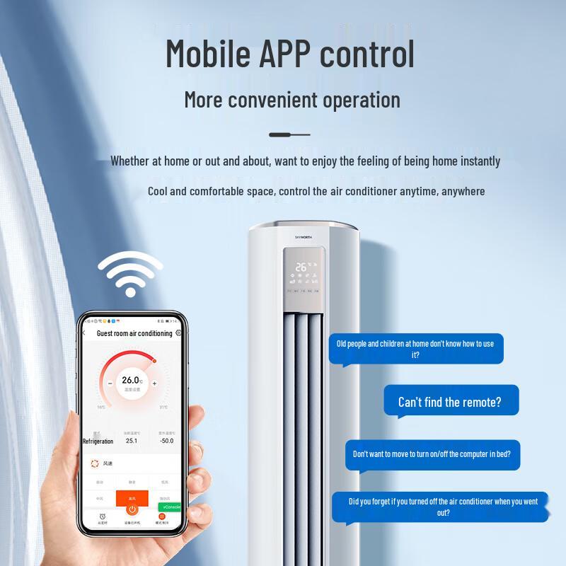 Skyworth Smart Vertical Inverter Air Conditioner