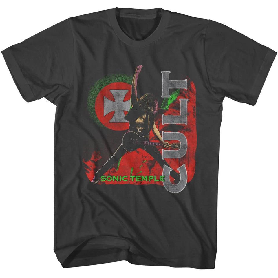 

The Cult Guitarist Billy Duffy Sonic Temple Mens T Shirt Punk Rock Band Merch M