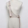 Punk One-shoulder Strap Belt PU Leather Body Suspender Cool Women Waist Harness  Coat Matching