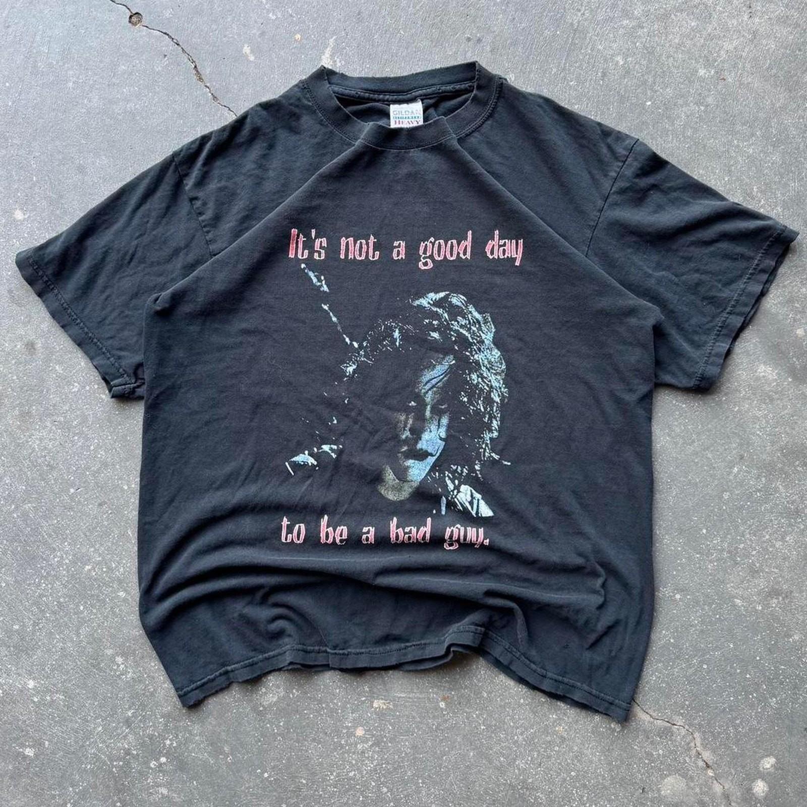 2004 The Crow vintage movie promo tee shirt it’s not a good day to be a bad guy Unisex T-Shirt XXXXL