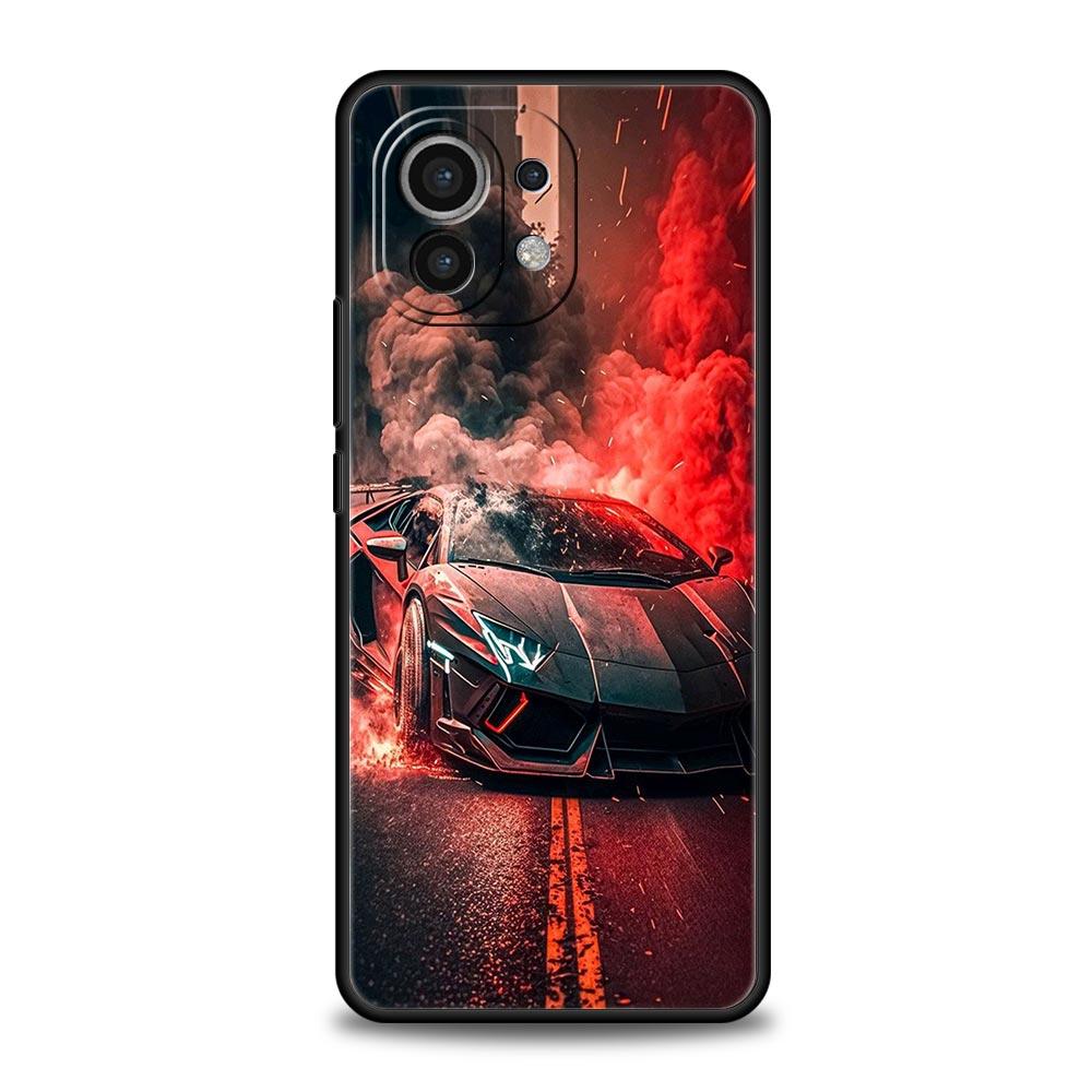 

Phone Case Cover for Xiaomi Mi 17 15 14 13 12 11 Ultra 15T 14T 13T 12T 11T Pro Lite 5G Soft TPU Capas Cool Sports Car Fundas Bag Xiaomi 12T