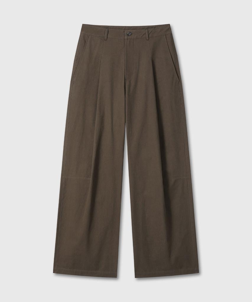 Daibeuin Vern One Tuck Chino Pants V2 (Brown)