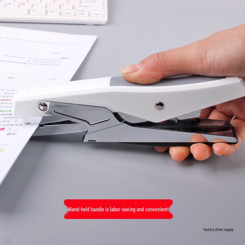 Effort-Saving Handheld Stapler for Office, Students, Thick Books & Binding