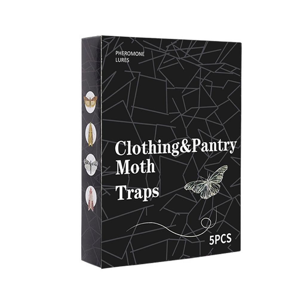 Pièges à mites alimentaires Sûrs et efficaces pour la nourriture et les vêtements - Pièges à colle avec phéromones pour placard à laine Tapis Nourriture et Placard
