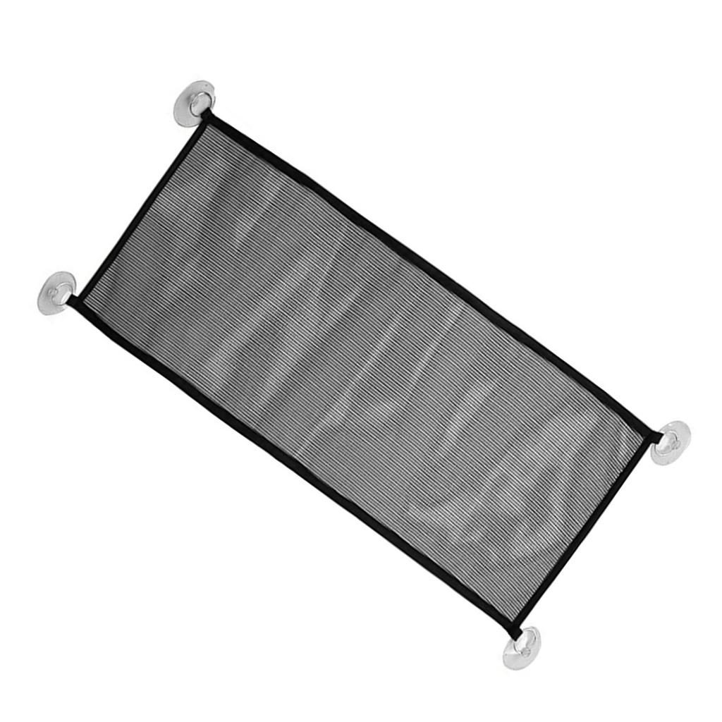 Reptile Mesh Hammock Rectangle   Hanging Reptile Breathable Net Hammock Bed with Suction Cups for   Snake