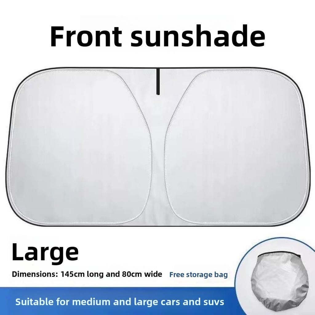 Car Sunshade UV Reflection Windshield Umbrella Front Sun Shade Parasol Foldable Summer Protection Car Seat Heat Insulation