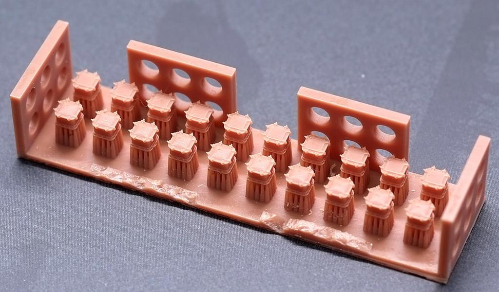 Five Star Models Japanese Ship Deck Access Door 2 Plastic Model Parts FSM351186 1/350