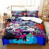 Moda Stampa 3D Anime Gioco Deltarune 2 Set Biancheria da Letto Singolo Twin Ful Quen King-Size Dimensioni Dimensioni Set Biancheria da Letto Persone Adulte Bambino Camera da Letto Piumone