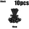 10pcs Bungee Ball Tarps Canvas Tarpaulin Flagpole Ties Cord Ends Elastic Rope Lace Fixed Sunshade Waterproof Cloth Sleeping Bag
