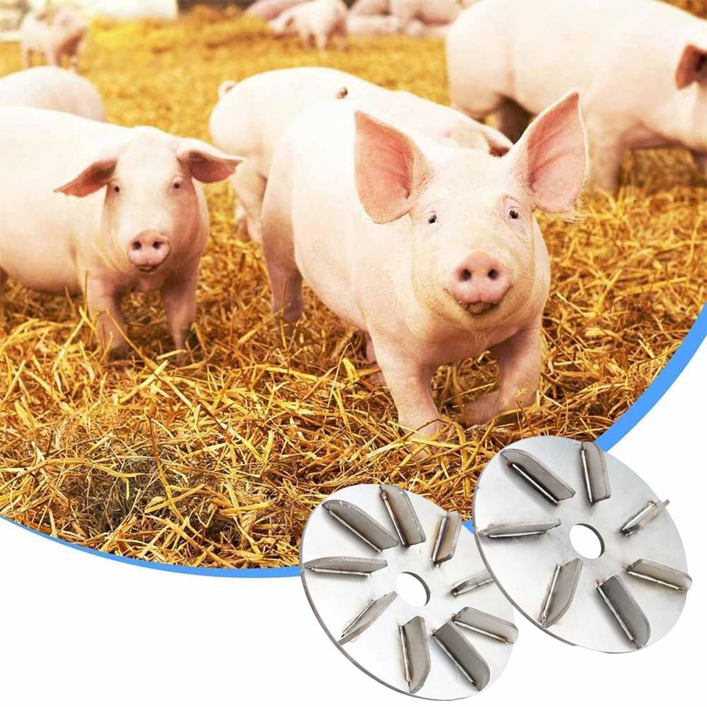 Labor-saving Pig Hair Remover Scraper 7/9 Gear Pig Hair Removal Tool Livestock Hair Removal Metal Labor-saving Hair Removal Disc