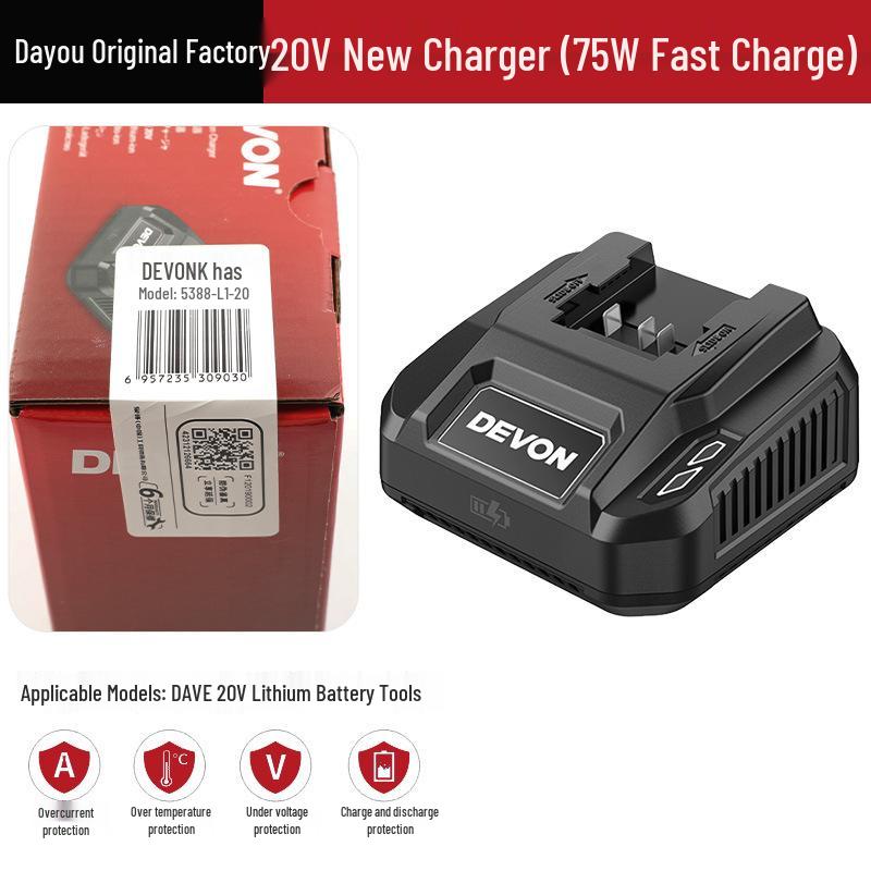 Fast-Charge Lithium Battery Charger - Original Flash Charge