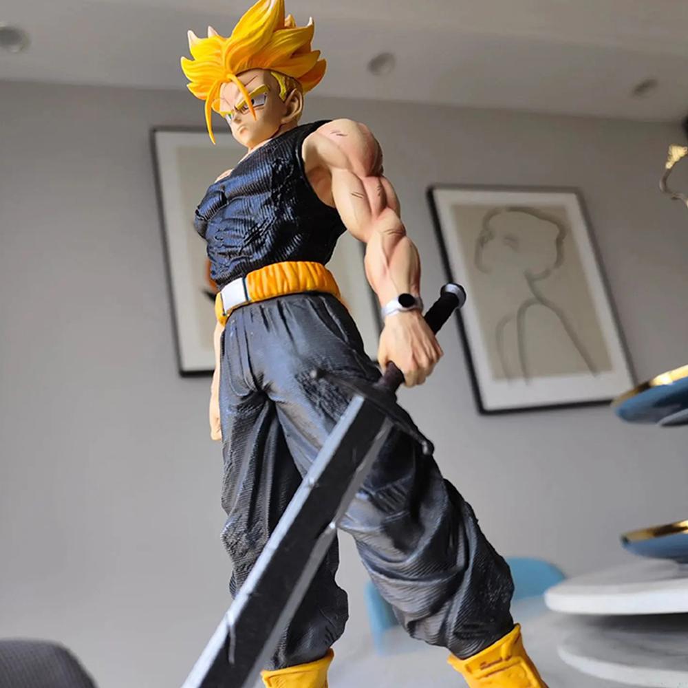 Anime Dragon Ball Monkey King Gojita Begit Saiyan large figure peripheral model ornaments gift Round Sensory Durable Elastic Compression Bouncy