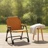 Camping Chair with Padded Seat Quilted High Back Folding Foldable