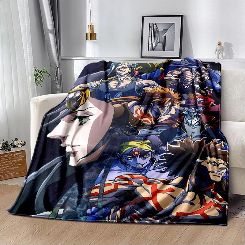 2025 New Style Cartoon Record of Ragnarok Anime Blanket,Soft Throw Blanket for Home Bedroom Bed Sofa Travel Picnic Cover Kids