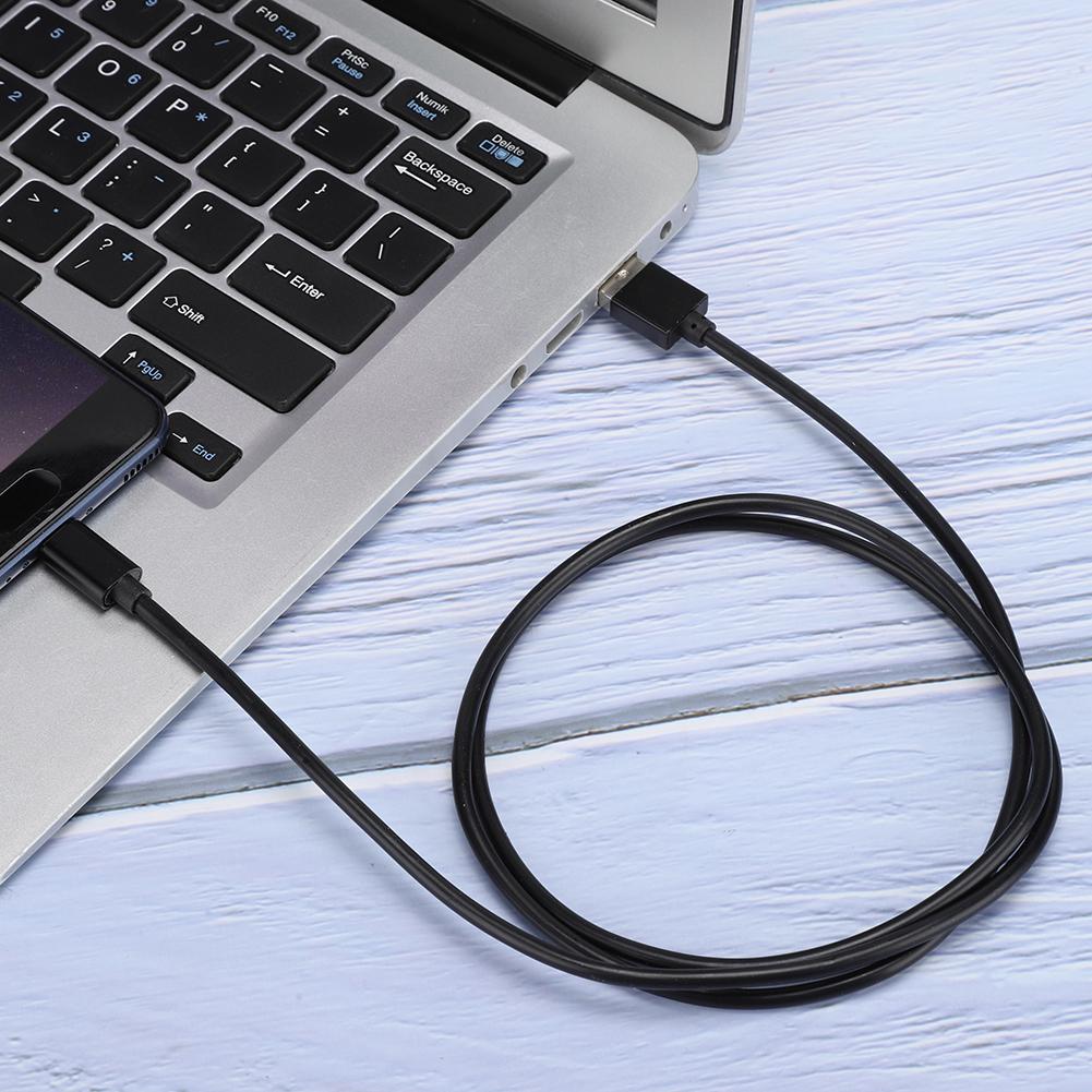 5A Type C Fast Charging Four Core Pure Copper Charging Cable Data Transmission Line 1 Meter