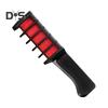 10 Colors Hair Dye Comb Washable Temporary Hair Chalk Kids Adults Disposable Hair Color Powder Applicator Brush Christmas Halloween Cosplay Makeup