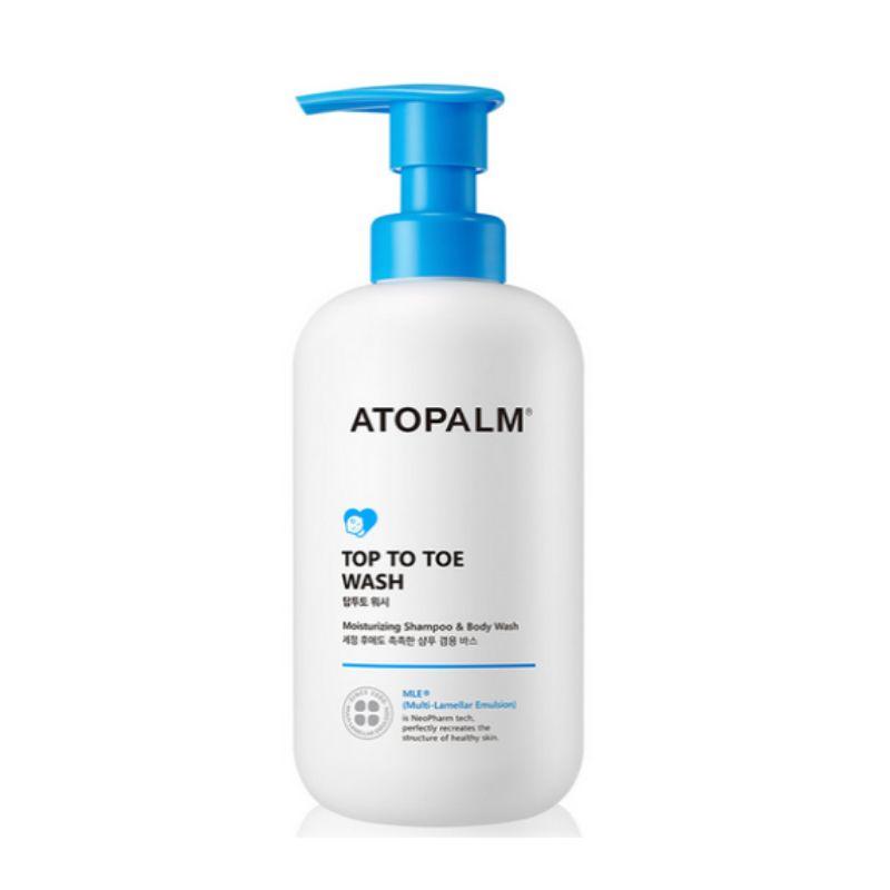 

ATOPALM Top to Toe Wash 460ml – Gentle Hair & Body Cleanser for Sensitive Skin and Babies