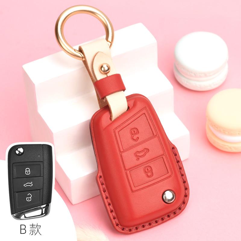 Suitable for Volkswagen Key Cover Maiteng Passat Tiguan L Tan Yue Langyi Golf Suiteng Personality Cladding Women