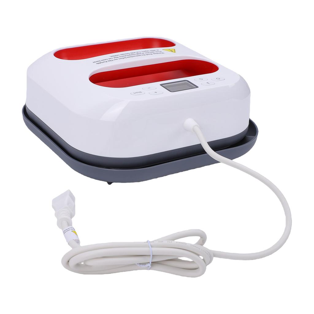 Heat Press 9x9 Inch Automatic Press Fast Uniform Heating Handheld Heat Transfer Machine for Craft Clothing