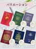 Korea passport memo pad Republic of Korea passport study lesson look-alike props theater production stamp book Japan