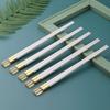 ZISIZ Amber Gold Alloy Chopsticks
