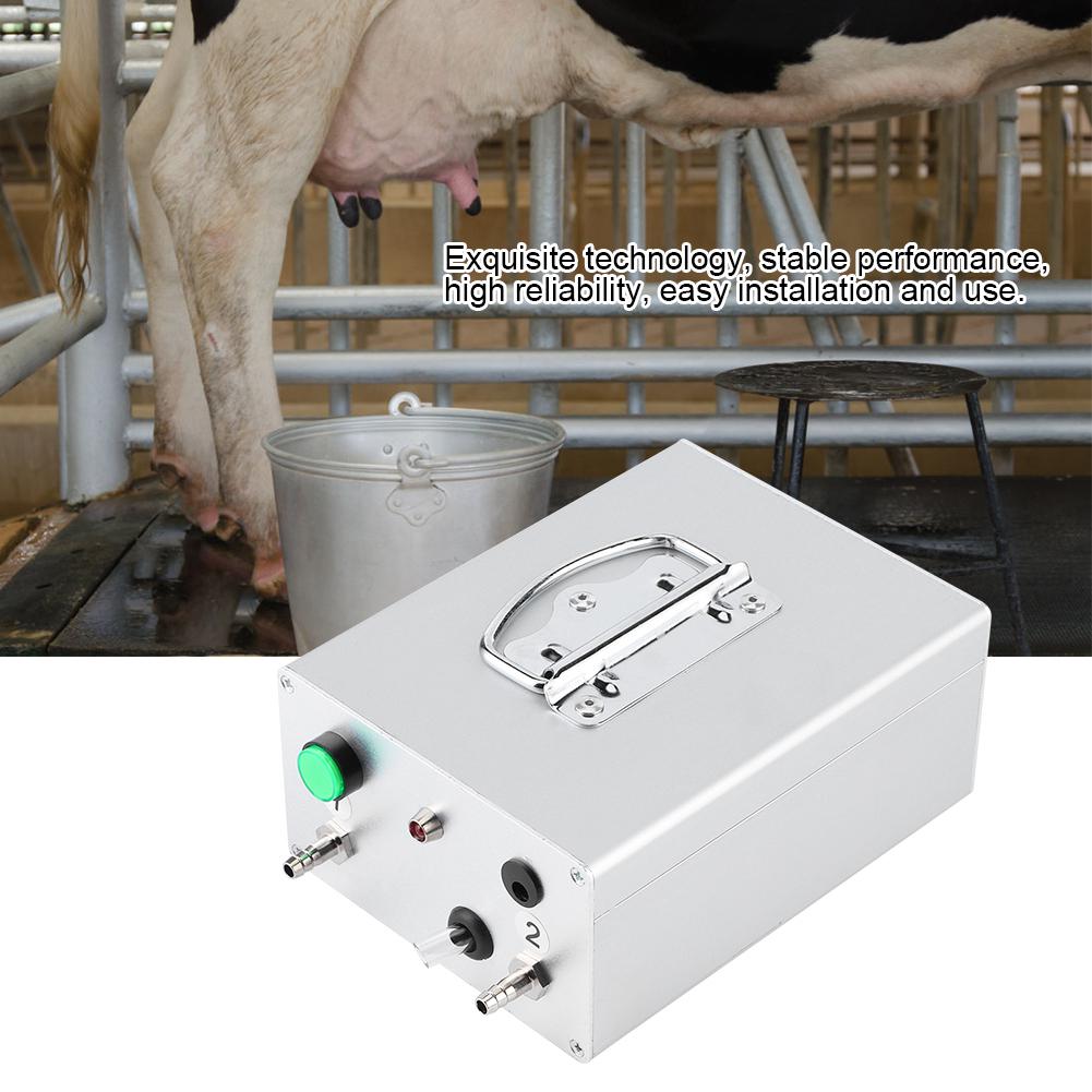 Large Suction Pulsation Charging Milking Vacuum Pump Electric Milking Machine AccessoriesUS Plug